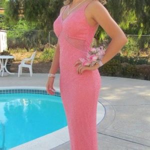 GORGEOUS Pink Prom Pageant Dress